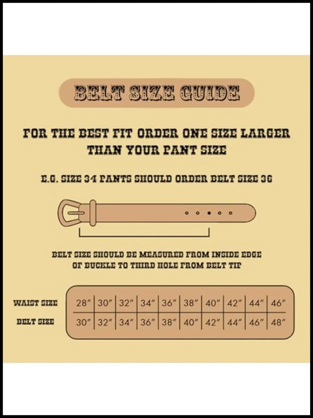 Handmade Western Leather Belt Strap 1.5